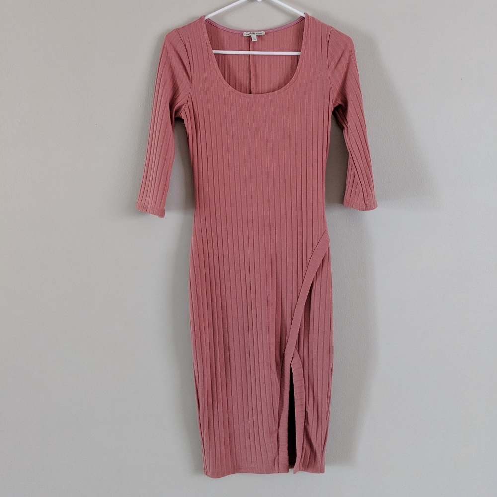 S salmon Charlotte russe dress